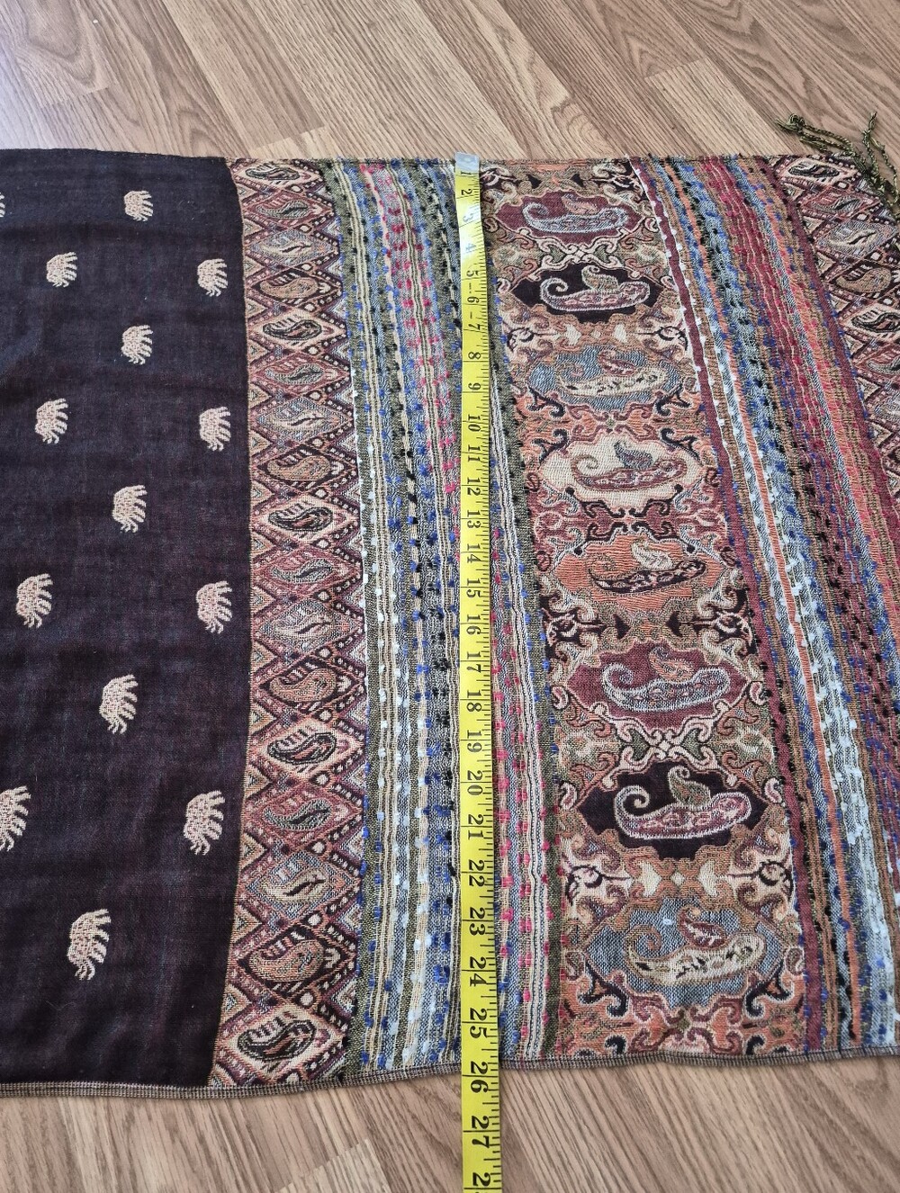 Multicolor Fringed Scarf - Picture 3 of 6